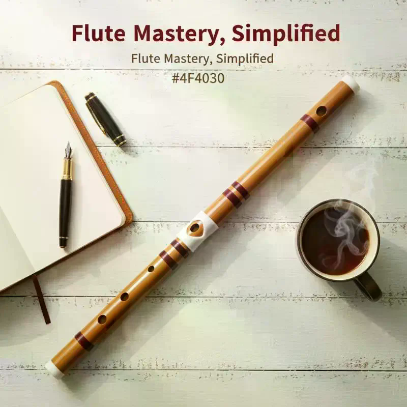 Musical Instrument You Blow - Bamboo Flute Blowing Aid Flute Easy