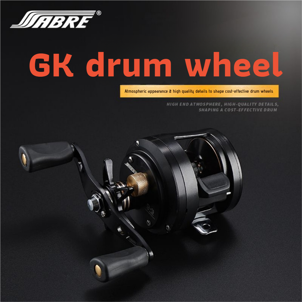 Djembe Hand Drum - 10+1BB All Metal Baitcasting Reel –