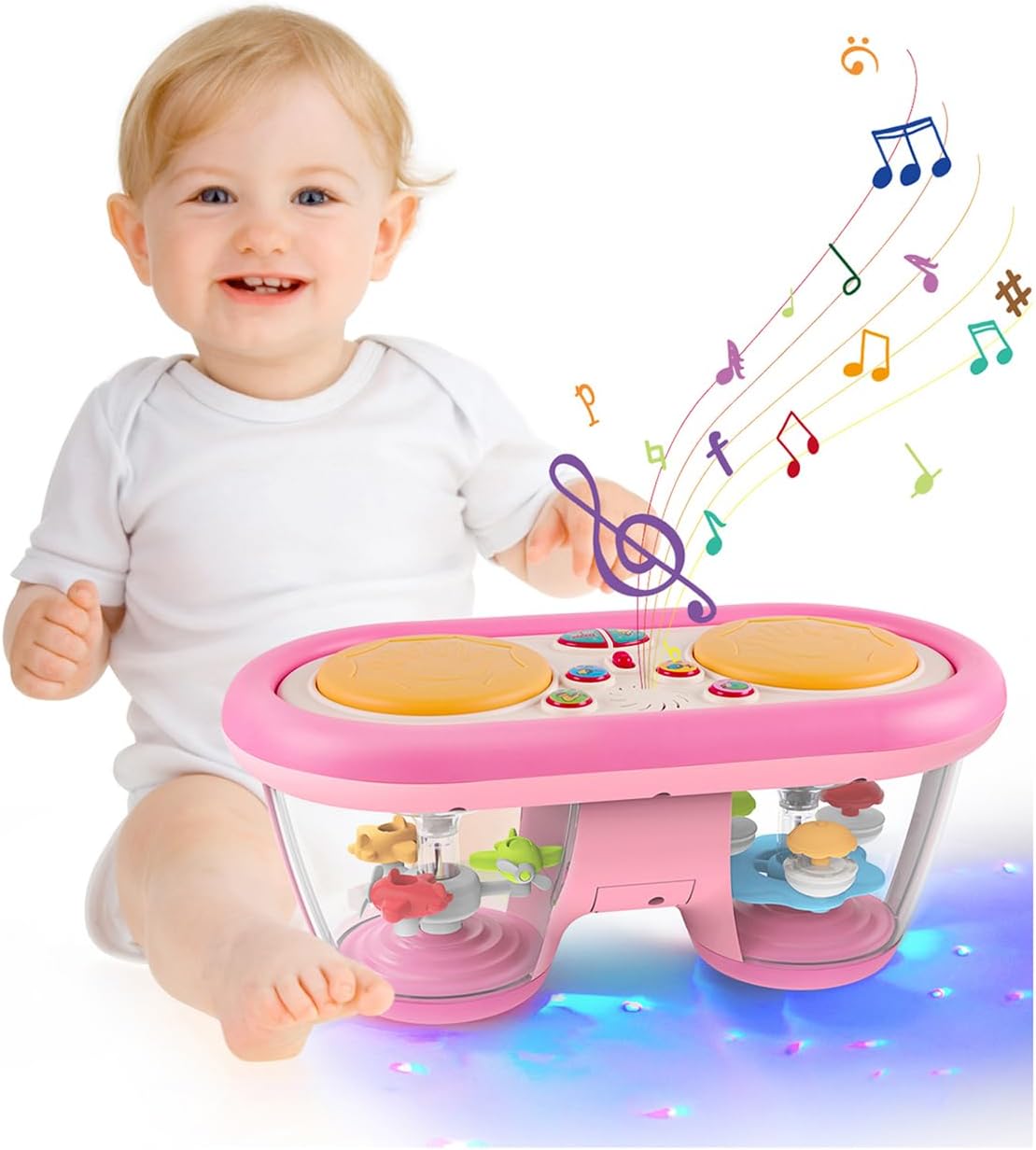 Djembe Hand Drum - Children's Multifunctional Music Toy, Electronic Hand-played