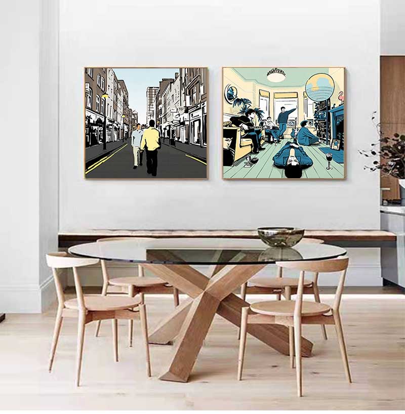 Musical Instrument Painting - Oasis Absolutely Possible Album Poster Print