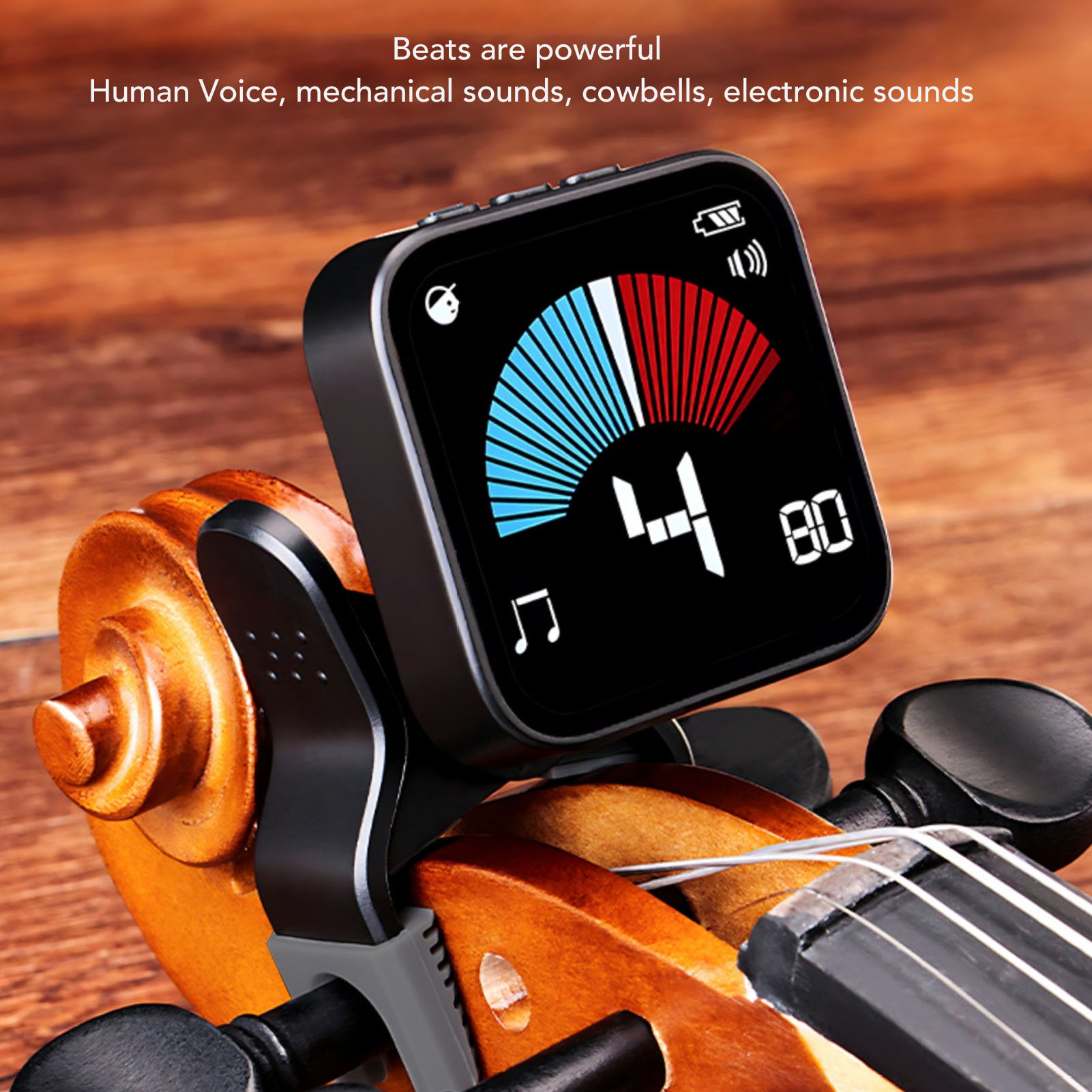 Musical Instrument Cello - Violin Tuner Metronome Professional Electronic Tuner