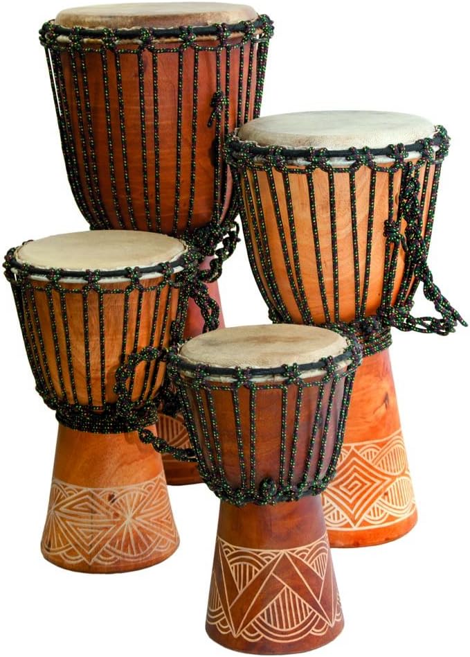 Djembe Hand Drum - 10