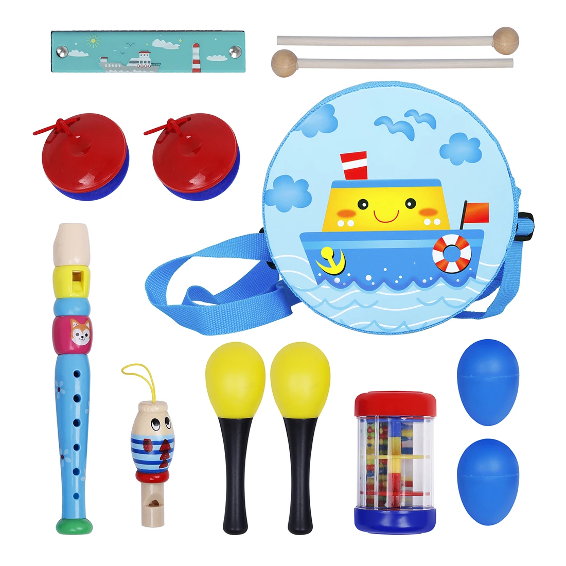 Orff Musical Instruments 8 Pcs – Musical Instrument For Toddlers Bewertung und Preis