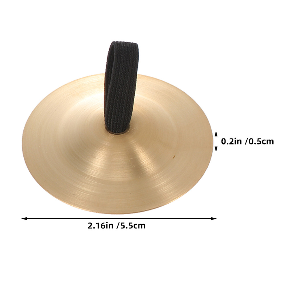 12Pcs Children Copper Cymbals  – Musical Instrument For Toddlers Bewertung und Preis