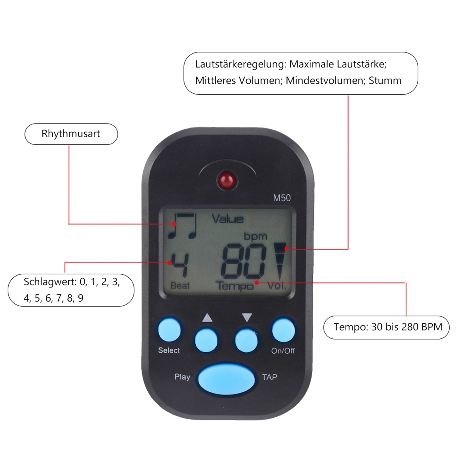 Mini Metronome Professional Cl – Violin Musical Instrument Bewertung und Preis