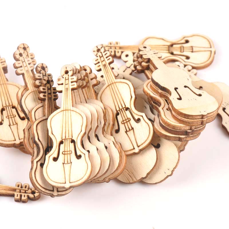 15Pcs 55x20mm Natrual Violin W – Musical Instrument Cello Bewertung und Preis