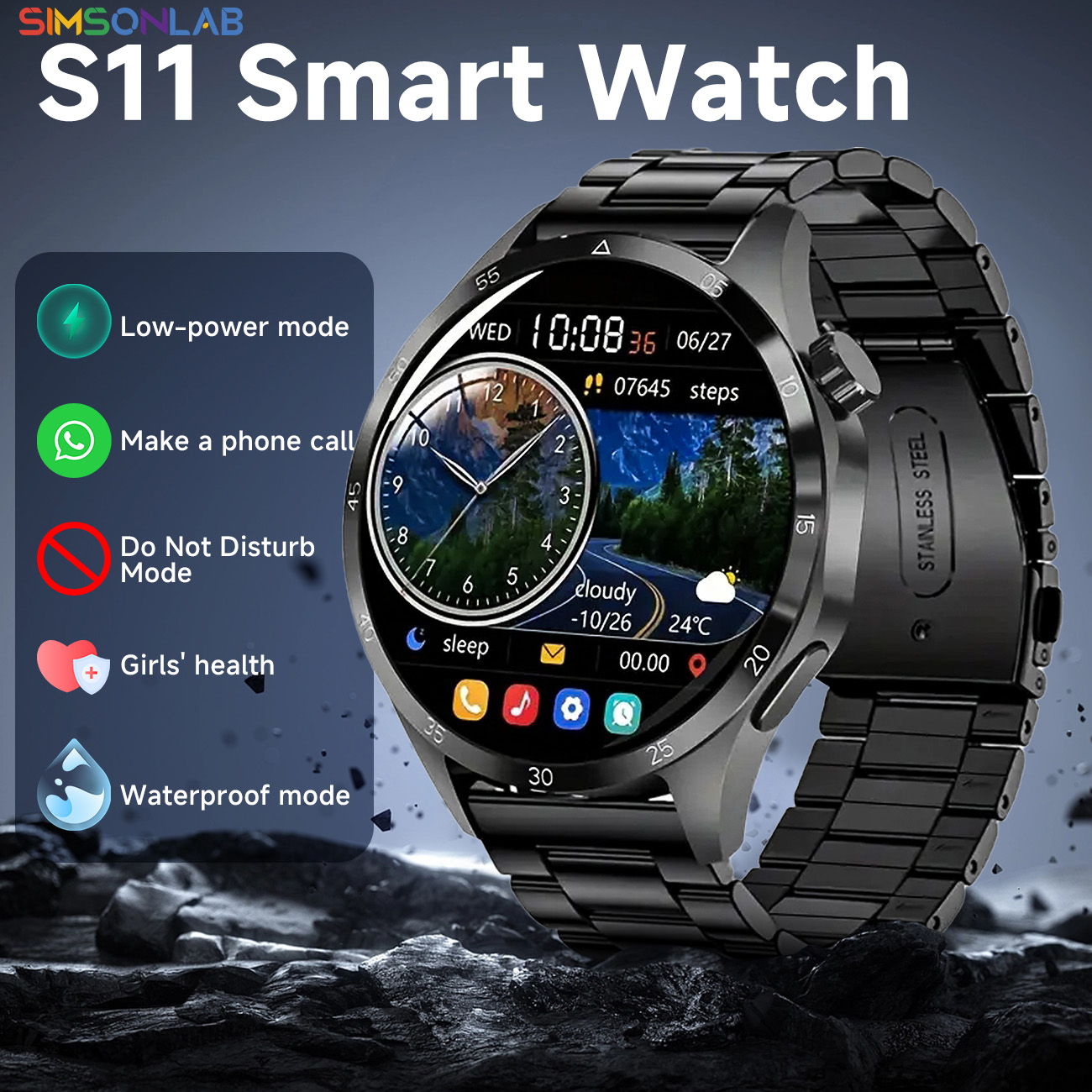 New Smartwatch Android IOS 1.5 – Musical Instrument Japanese Bewertung und Preis