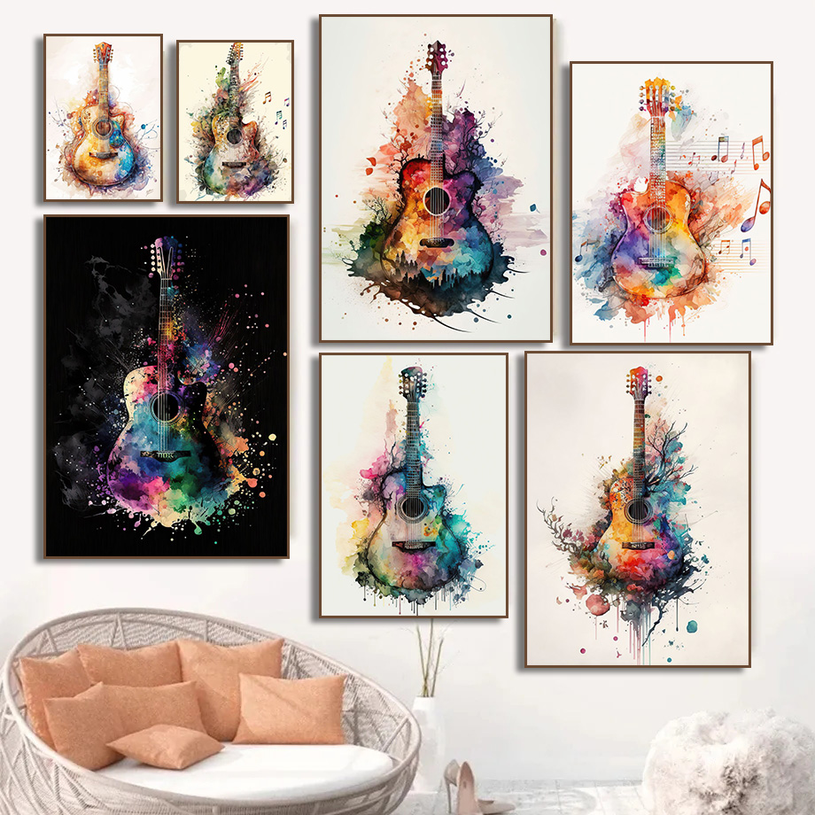 Music Instrument Guitar Waterc – Picture Of Musical Instrument Bewertung und Preis
