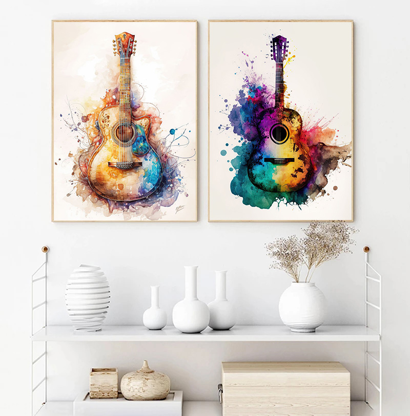 Music Instrument Guitar Waterc – Picture Of Musical Instrument Bewertung und Preis