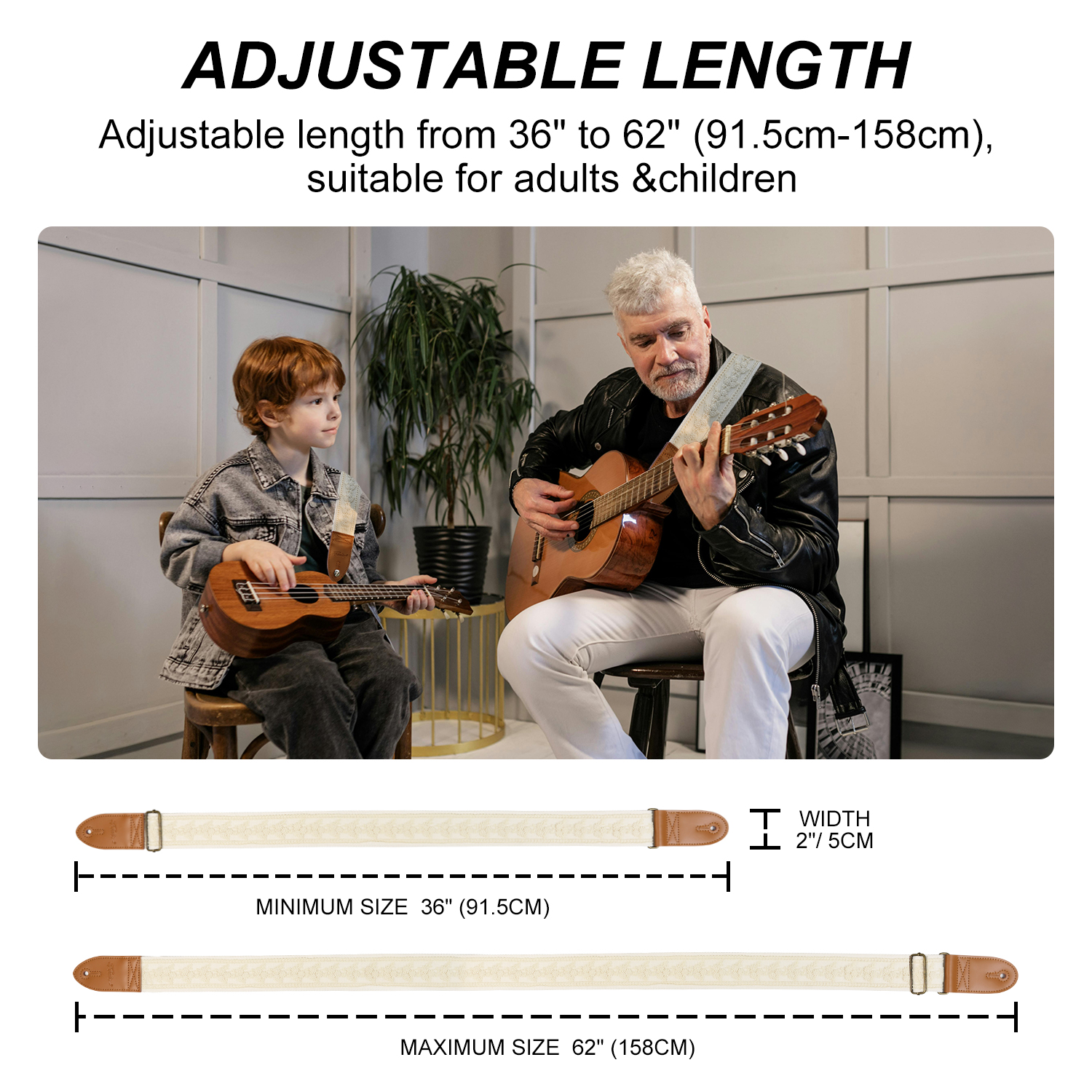 FOALS Guitar Straps Folk Bass  – Musical Instrument Art Bewertung und Preis