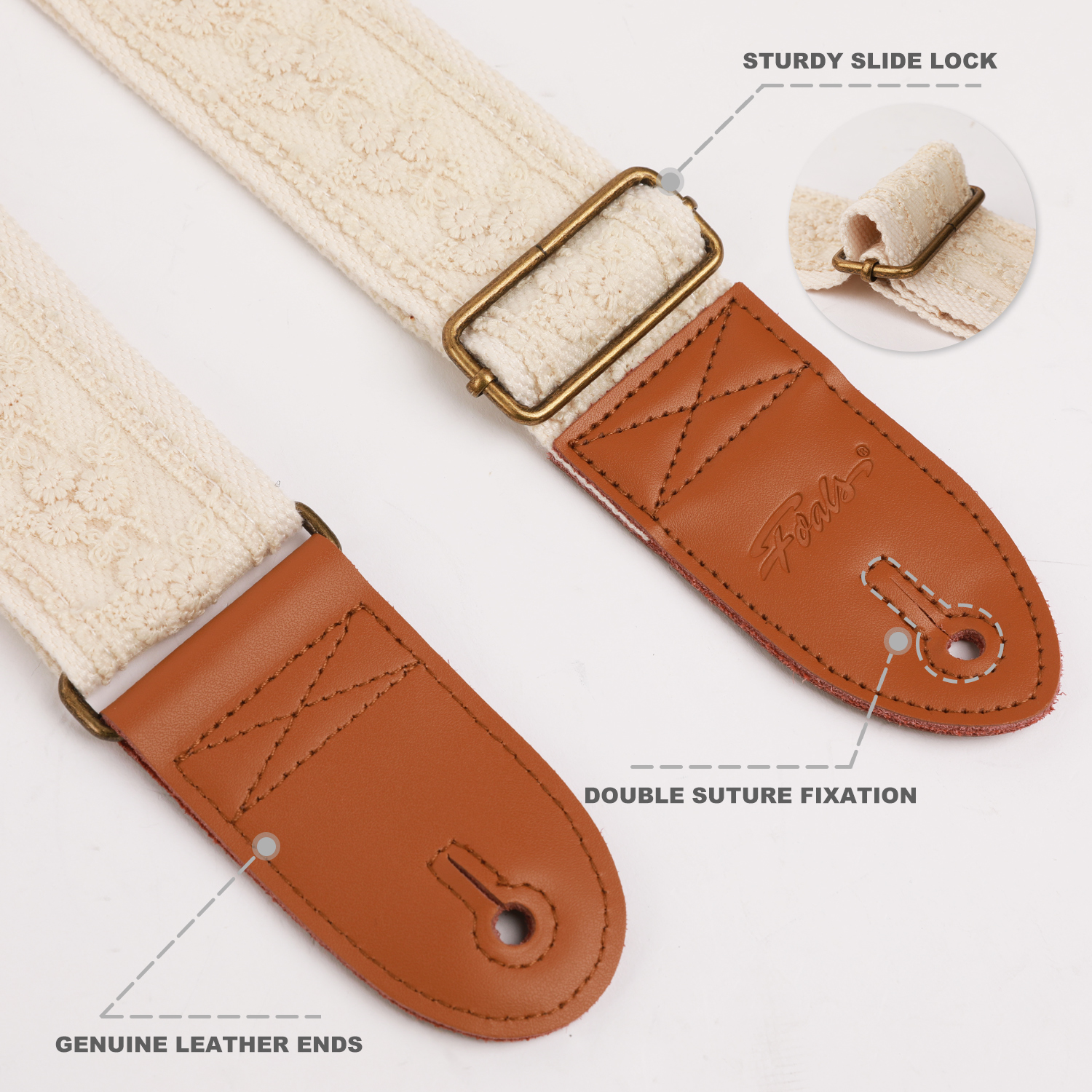 FOALS Guitar Straps Folk Bass  – Musical Instrument Art Bewertung und Preis