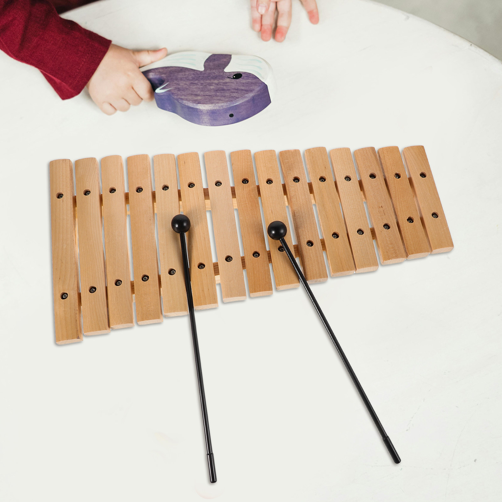15-Note Wooden Xylophone Monte – Musical Instrument For Toddlers Bewertung und Preis