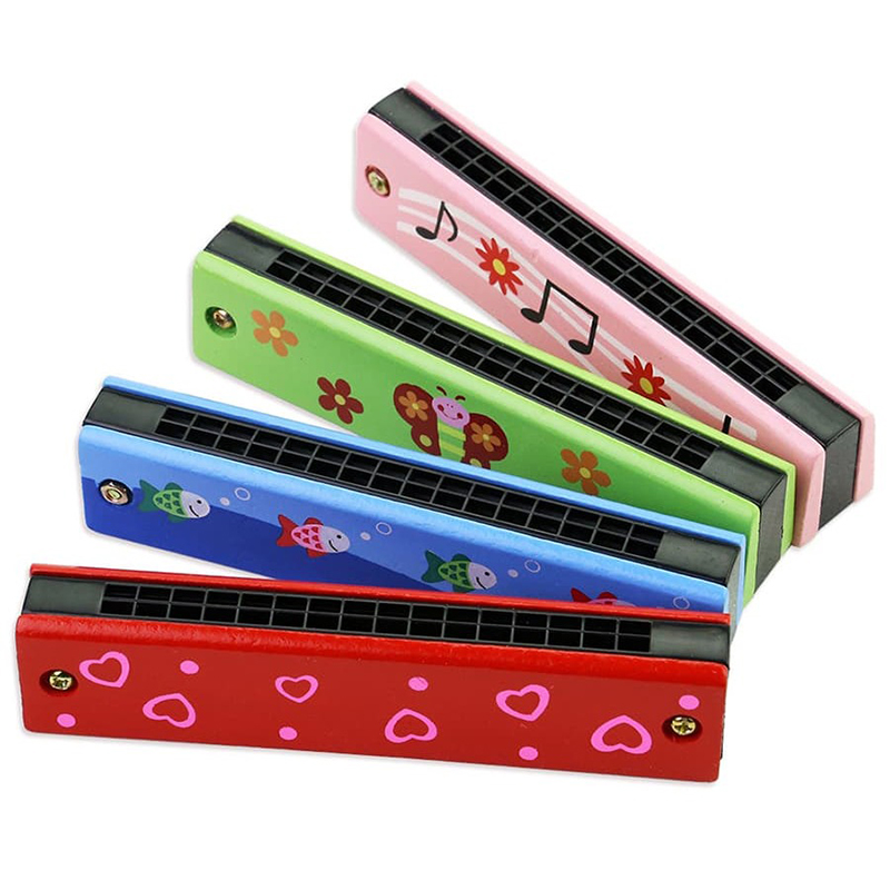 Kids Wooden Harmonica Musical  – Musical Instrument For Toddlers Bewertung und Preis