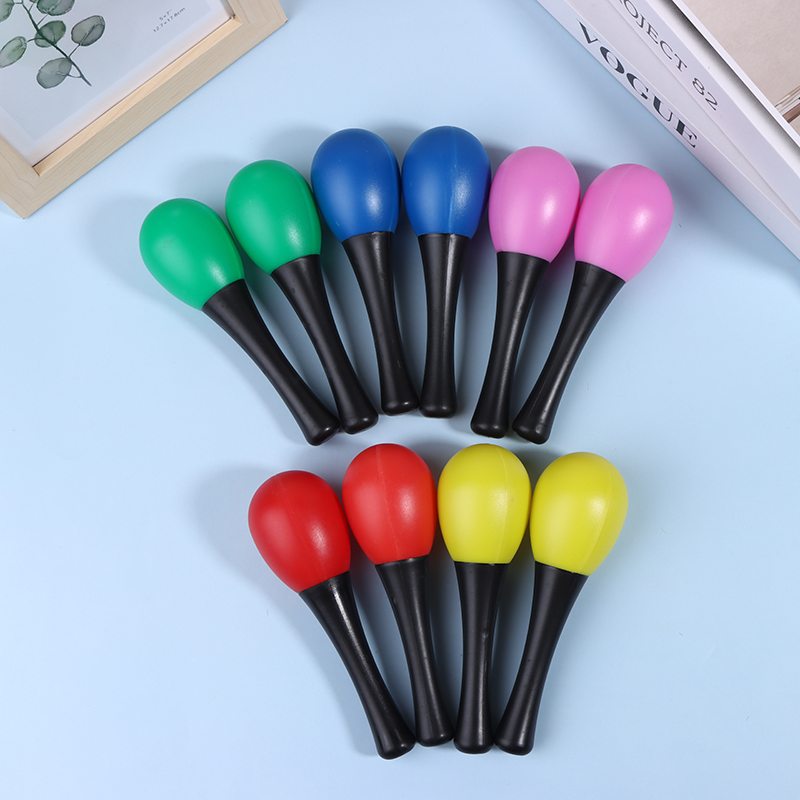 2Pcs Plastic Maracas Sand Hamm – Musical Instrument Maraca Bewertung und Preis