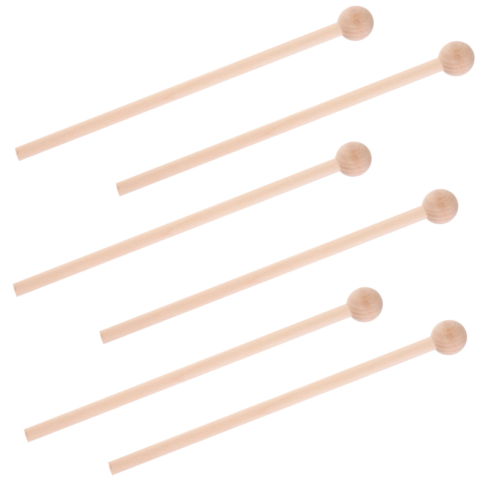 6Pcs Hardwood Music Mallets Pe – Musical Instrument Mallet Bewertung und Preis
