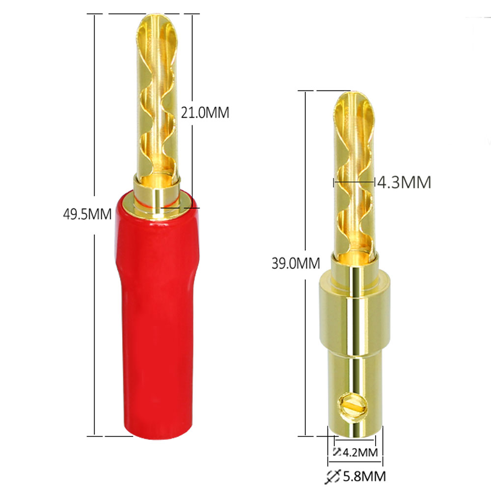 Musical Sound Banana Plugs for – Musical Instrument Amplifier Bewertung und Preis
