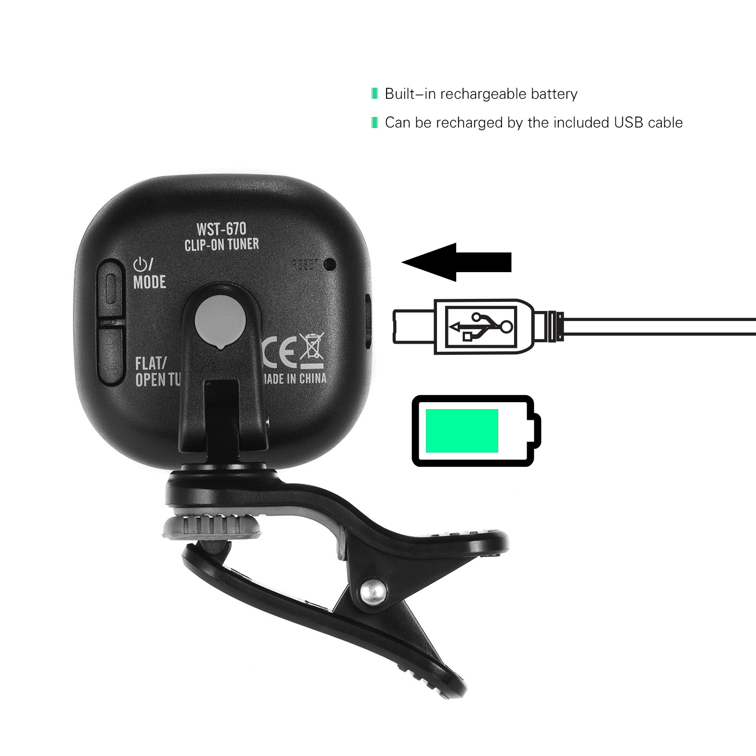 Cherub WST-670 Rechargeable Cl – Musical Instrument Art Bewertung und Preis