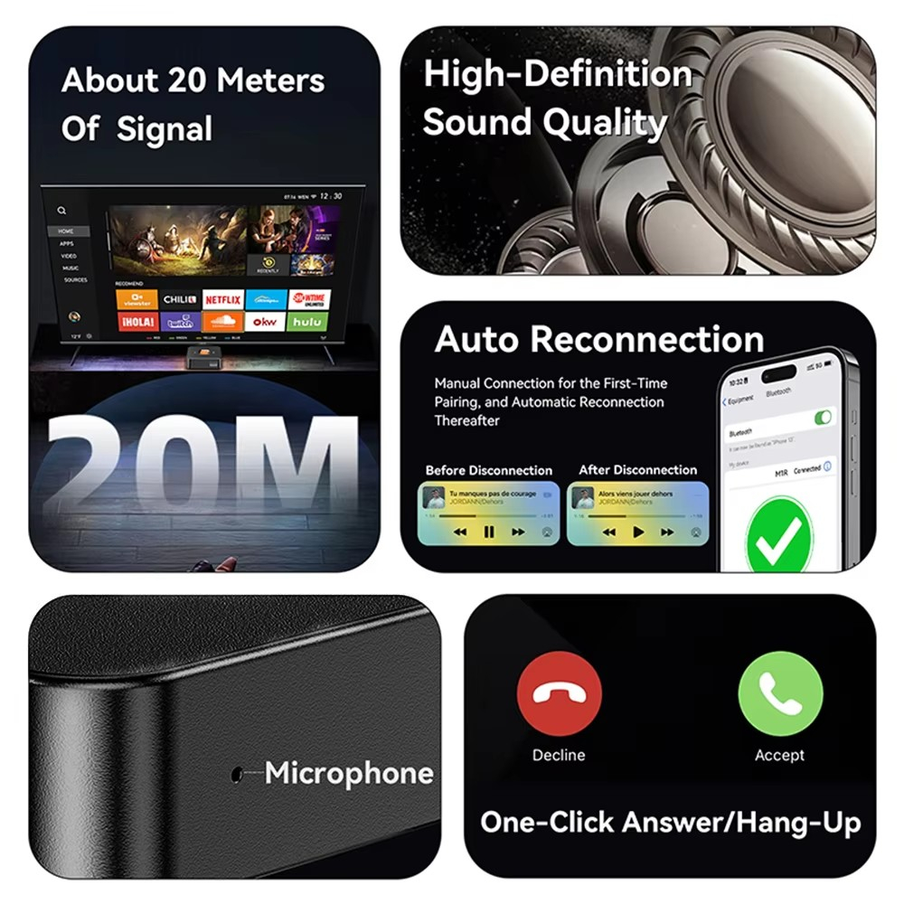 Bluetooth 6.0 Receiver 3.5mm A – Musical Instrument Amplifier Bewertung und Preis
