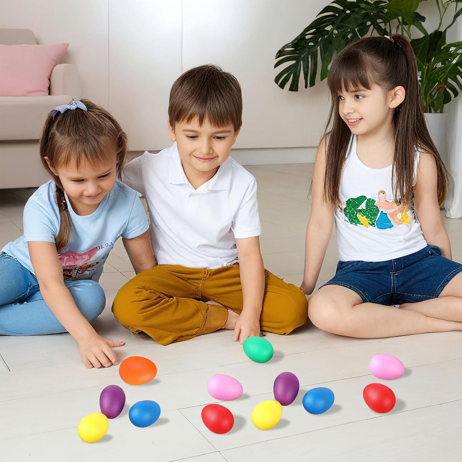 2Pcs Plastic Egg Shakers Percu – Musical Instrument Maraca Bewertung und Preis