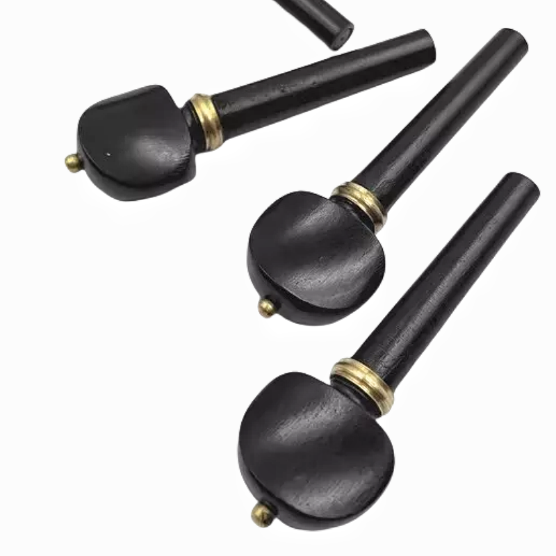 4pcs Set Violin Pegs Ebony woo – Musical Instrument Cello Bewertung und Preis