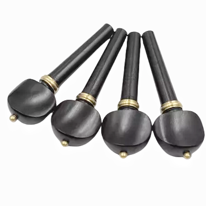 4pcs Set Violin Pegs Ebony woo – Musical Instrument Cello Bewertung und Preis