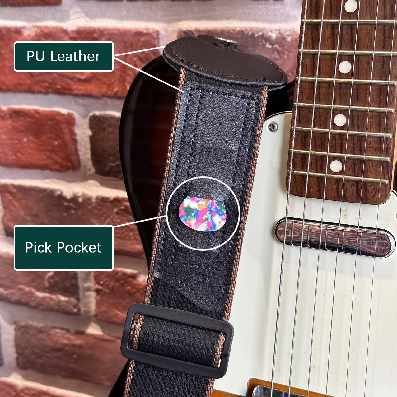 11Pcs Guitar Strap for Acousti – Musical Instrument Art Bewertung und Preis