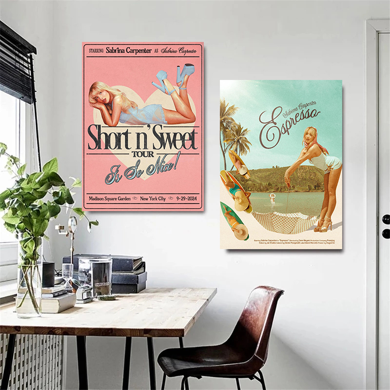 Sabrina Carpenter Short N Swee – Musical Instrument Painting Bewertung und Preis