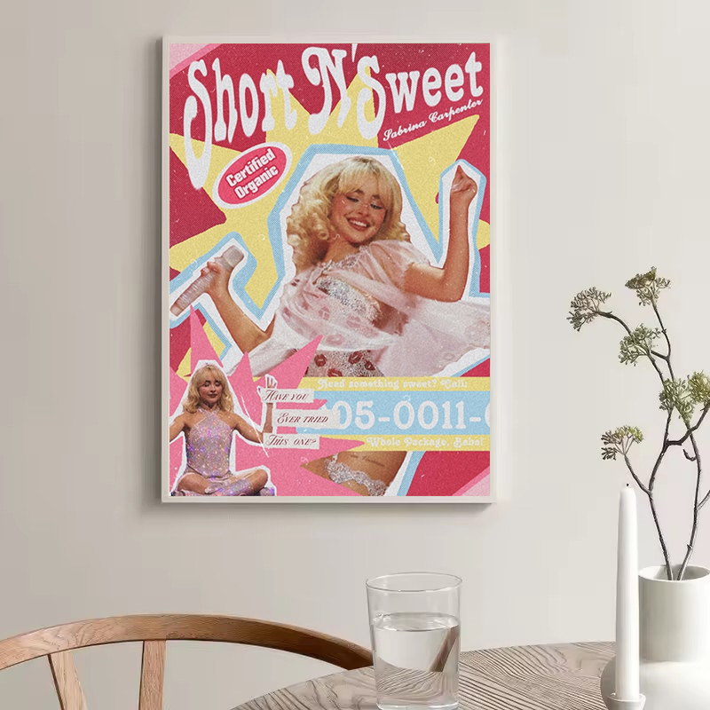 Sabrina Carpenter Short N Swee – Musical Instrument Painting Bewertung und Preis