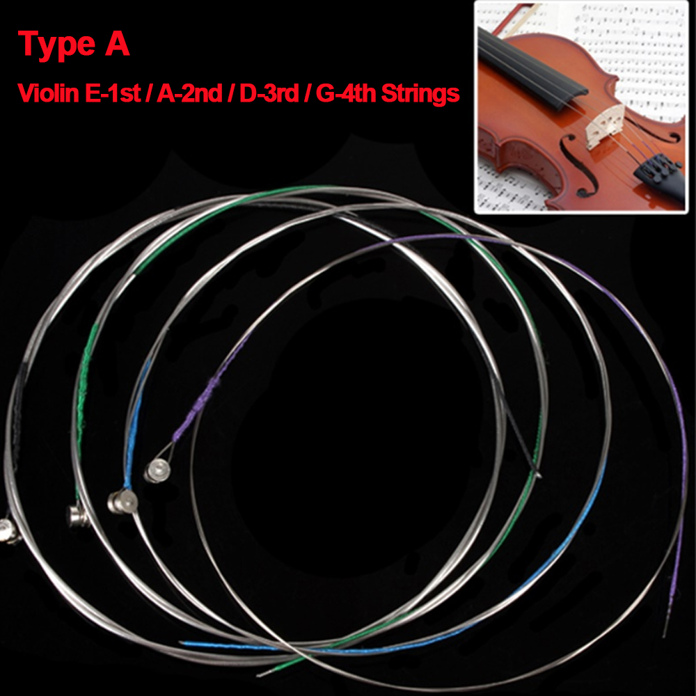 4pcs/set Violin Strings E-A-D- – Violin Musical Instrument Bewertung und Preis