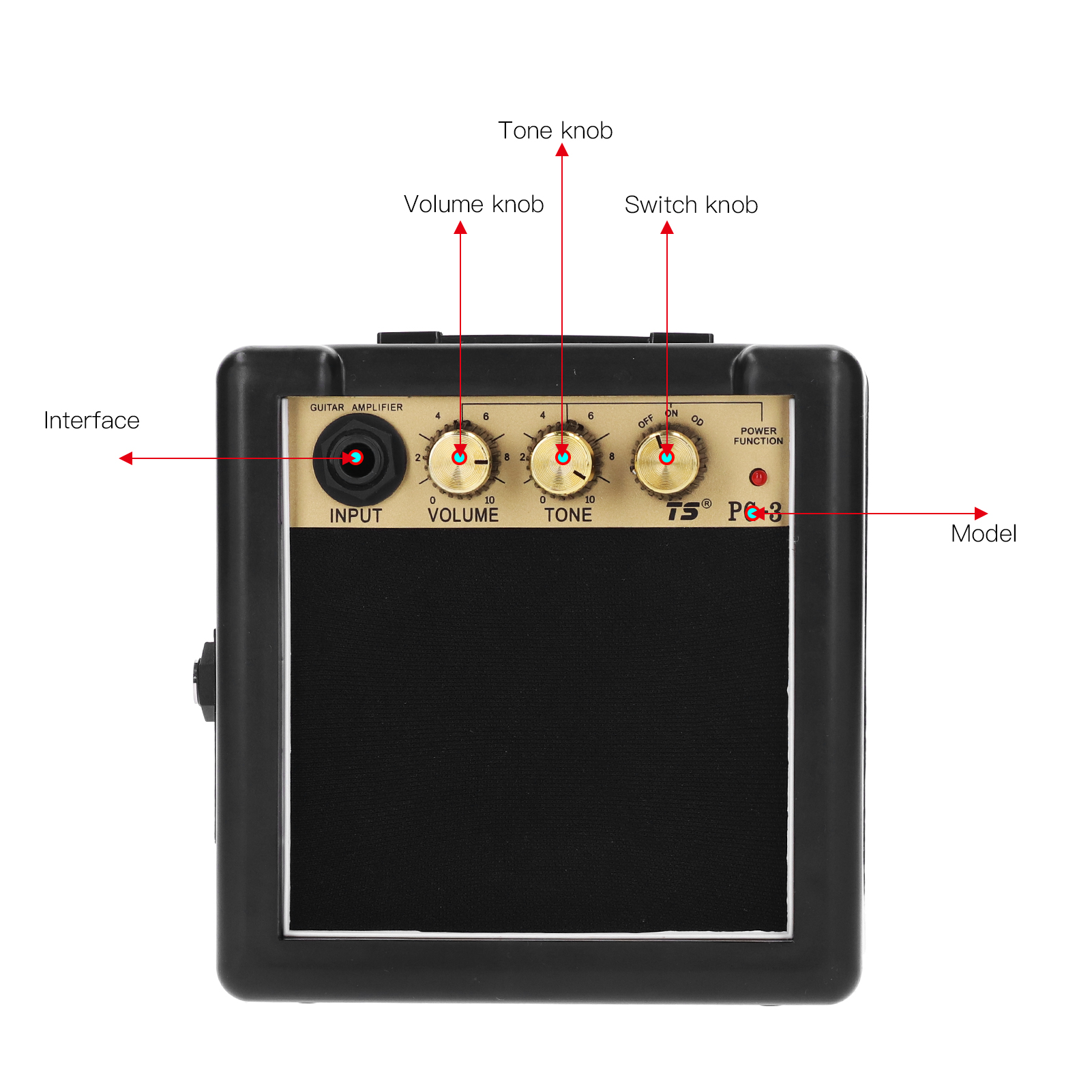 PG‑3 3W Guitar Amplifier Porta – Musical Instrument Amplifier Bewertung und Preis