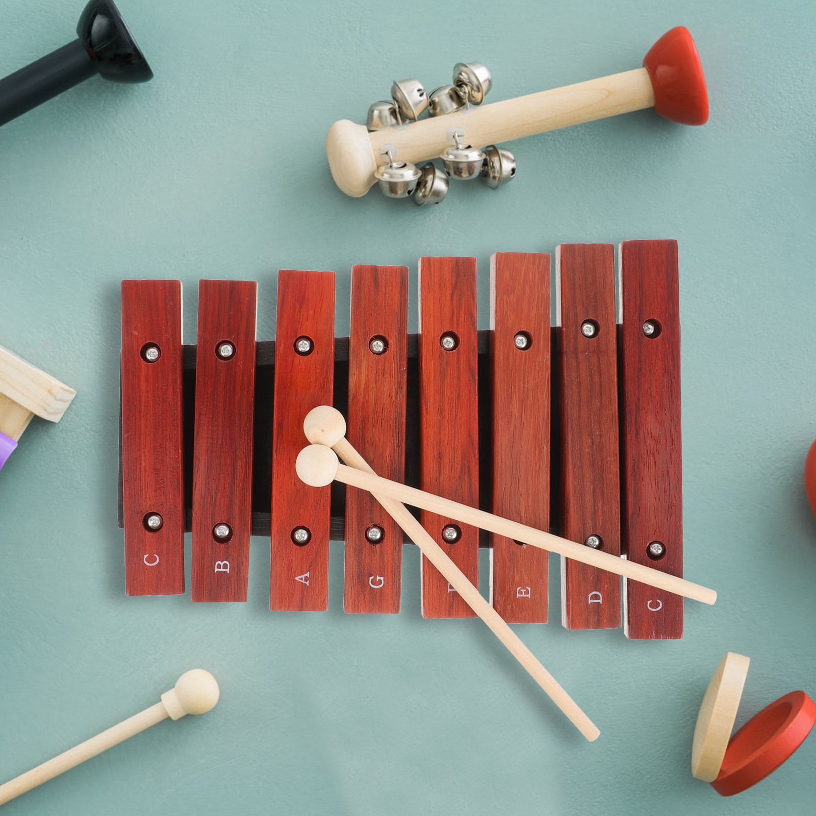 8 Note Wooden Xylophone for Be – Musical Instrument Mallet Bewertung und Preis