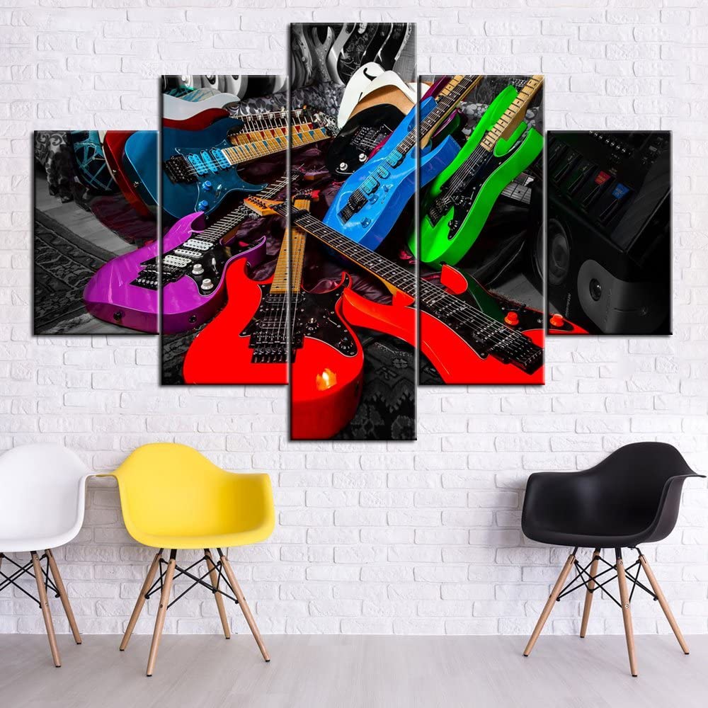 Unframed 5Pcs Musical Instrume – Picture Of Musical Instrument Bewertung und Preis