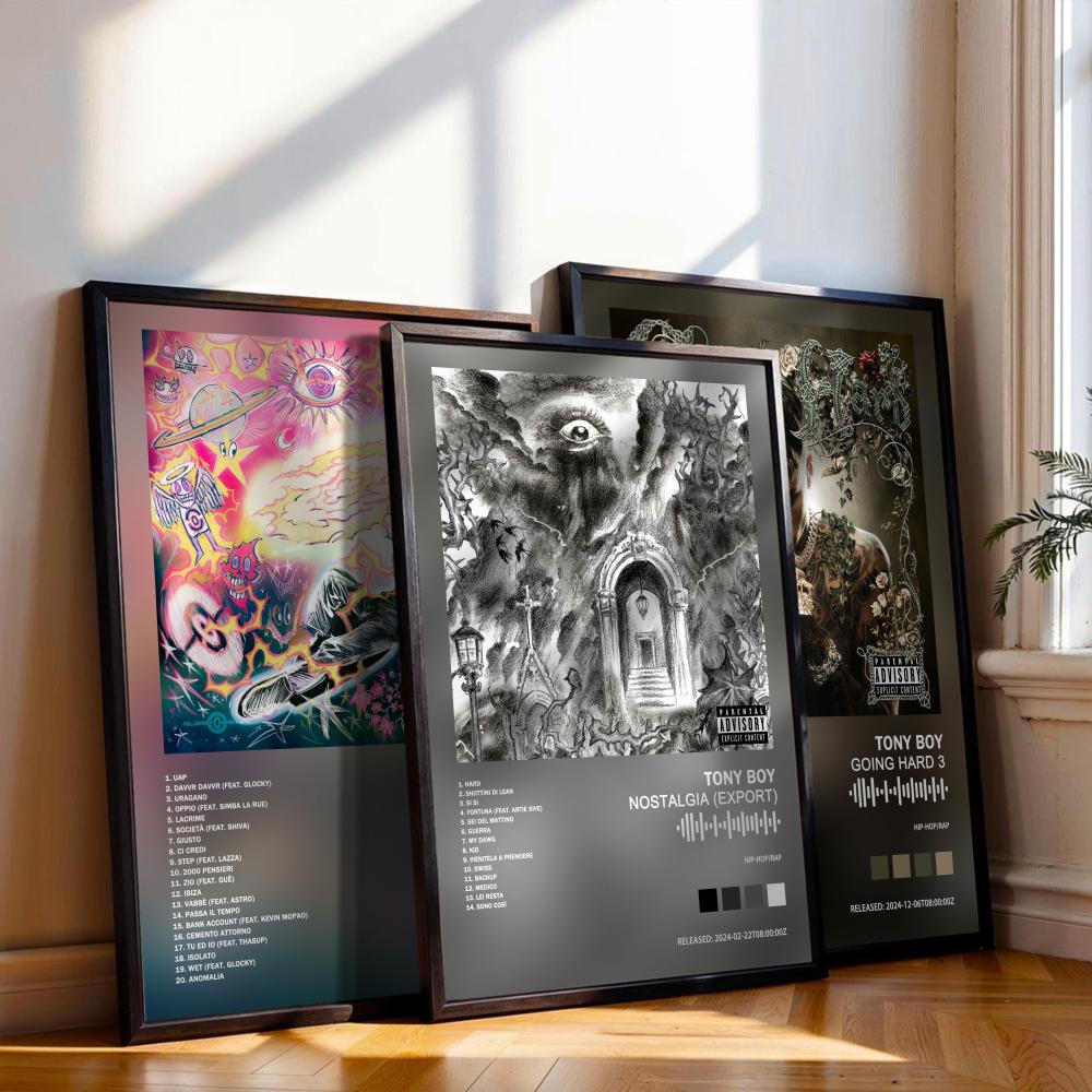 Tony Boy  Poster Music Album C – Musical Instrument Painting Bewertung und Preis