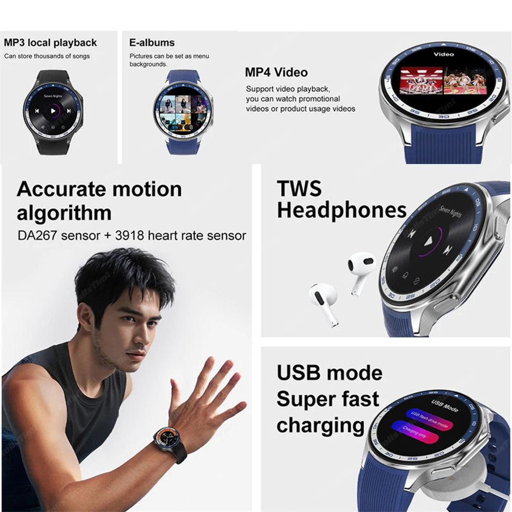 1.43 AMOLED Smart Watch 3D Sur – Musical Instrument Japanese Bewertung und Preis