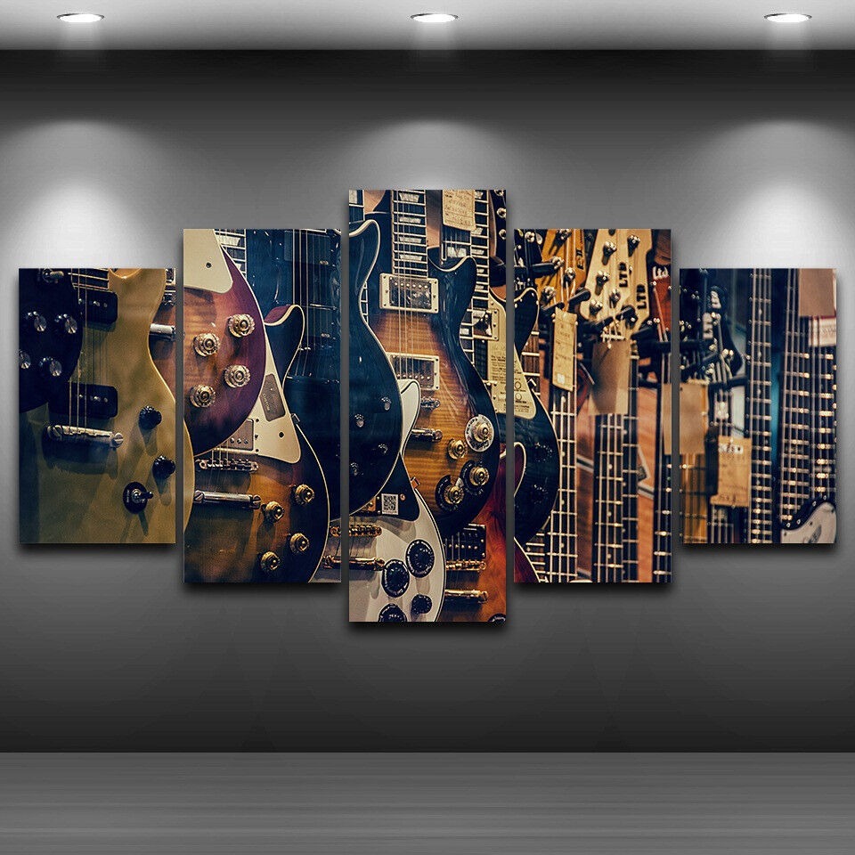 No Frame Canvas 5Pieces Vintag – Musical Instrument Of Africa Bewertung und Preis