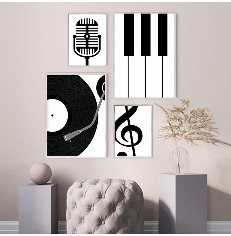 Minimalist Instrument Posters  – Picture Of Musical Instrument Bewertung und Preis