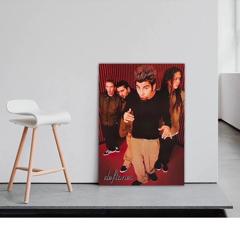 Retro Band Deftones Poster Aes – Musical Instrument Painting Bewertung und Preis