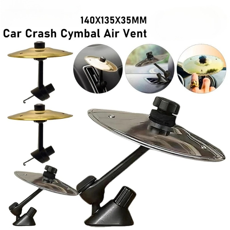 1 Car Crash Cymbal Air Vent Mi – Djembe Hand Drum Bewertung und Preis