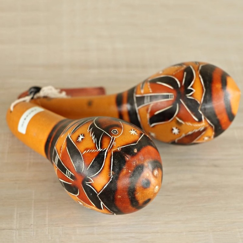 Africa Maraca Children Wooden  – Musical Instrument Of Africa Bewertung und Preis