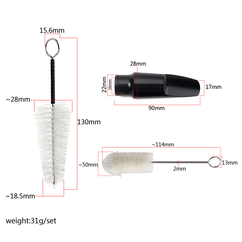 2Pcs Saxophone Mouthpiece Clea – Musical Instrument You Blow Bewertung und Preis
