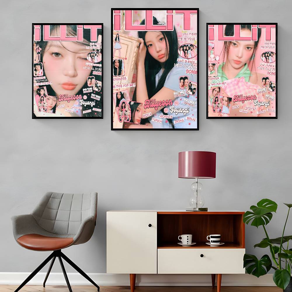 Music Korean Kpop I-illit Clas – Musical Instrument Painting Bewertung und Preis