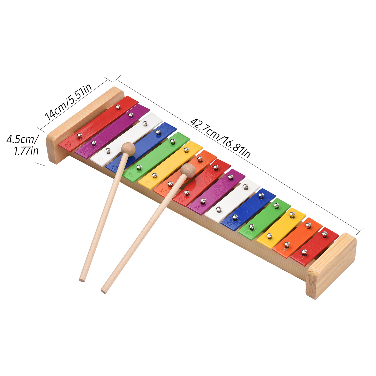 15 Note Glockenspiel Xylophone – Musical Instrument Mallet Bewertung und Preis