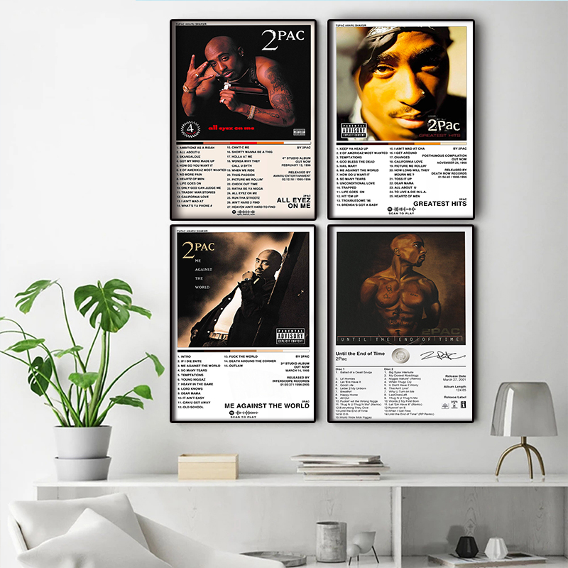 2Pac Music Album Cover Aesthet – Musical Instrument Painting Bewertung und Preis