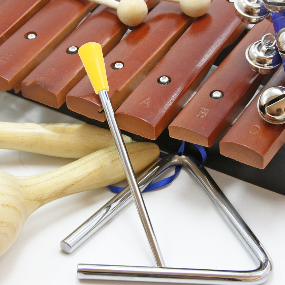 8Pcs Triangle Iron Sticks High – Musical Instrument Mallet Bewertung und Preis