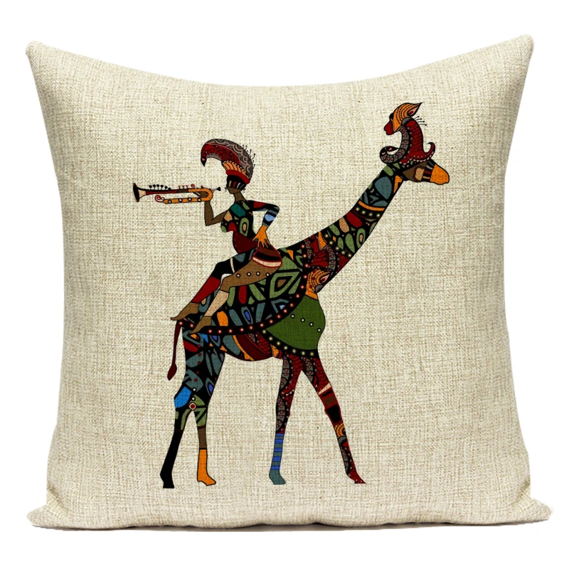 Retro African Woman Cushion Co – Musical Instrument Of Africa Bewertung und Preis