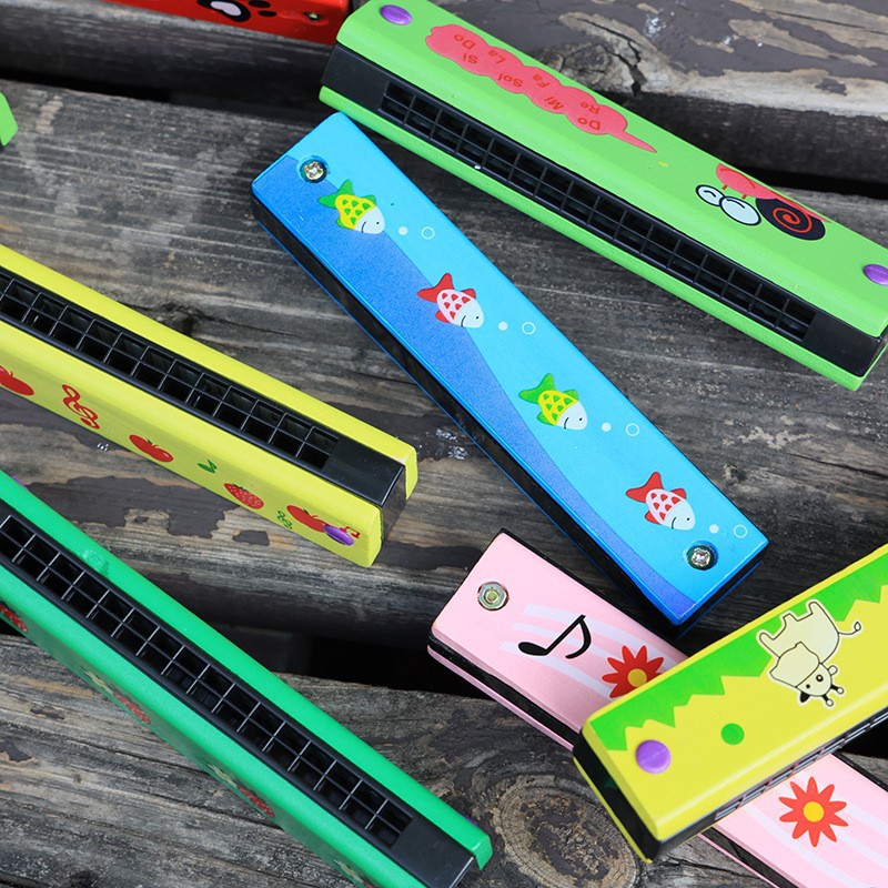 Children's Harmonica, Wooden M – Musical Instrument You Blow Bewertung und Preis