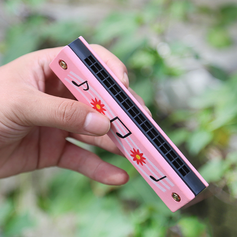 Children's Harmonica, Wooden M – Musical Instrument You Blow Bewertung und Preis