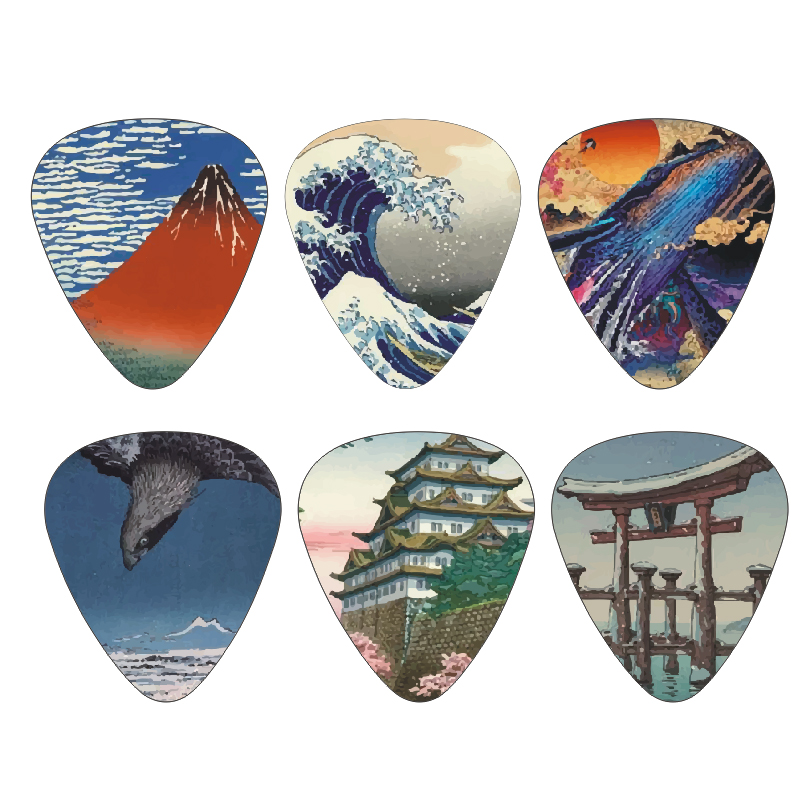 New 12pcs/set  Guitar Picks -  – Musical Instrument Japanese Bewertung und Preis