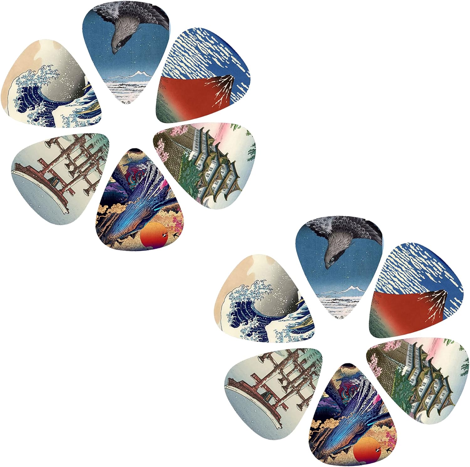 New 12pcs/set  Guitar Picks -  – Musical Instrument Japanese Bewertung und Preis