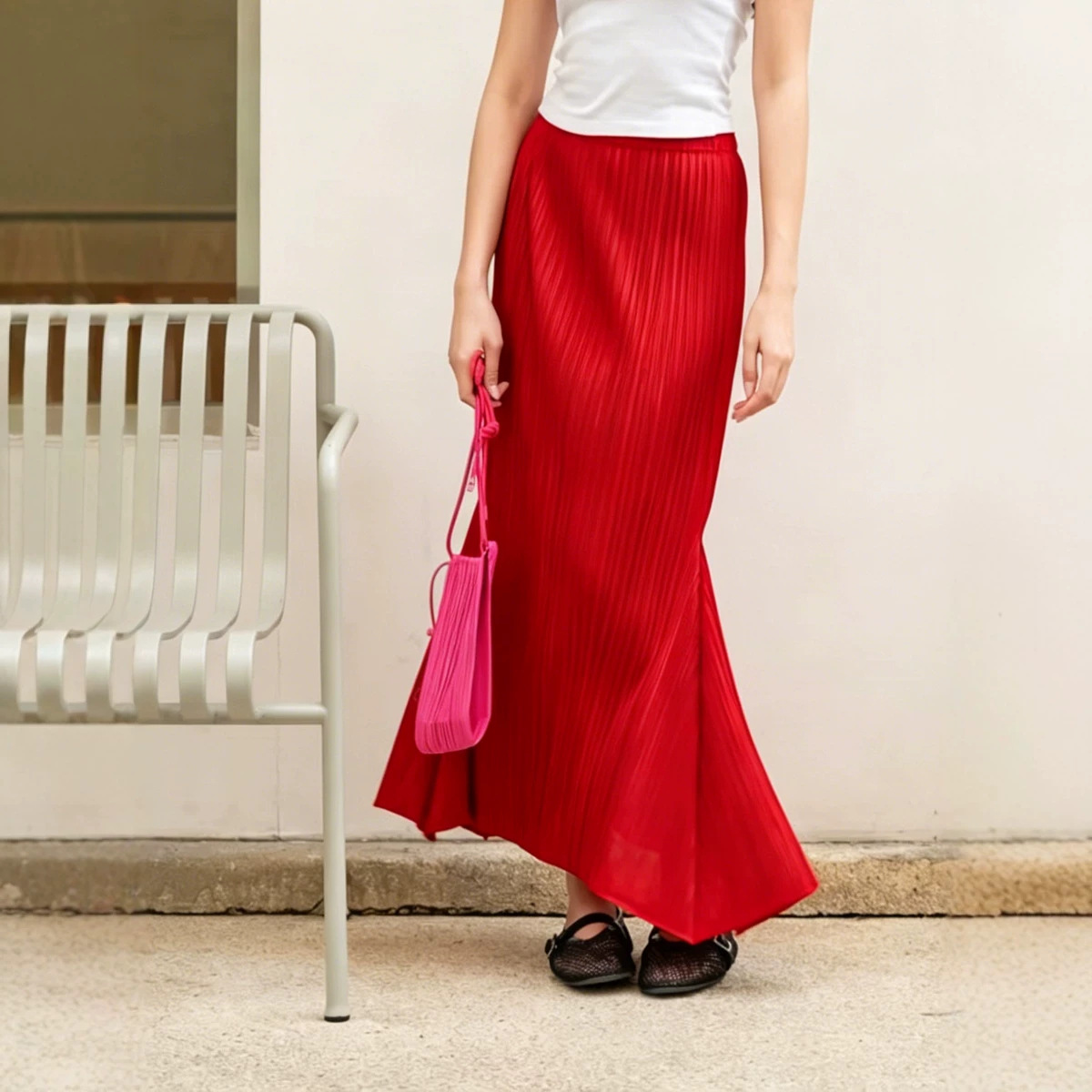 Miyake Pleated Women's Casual  – Musical Instrument Japanese Bewertung und Preis